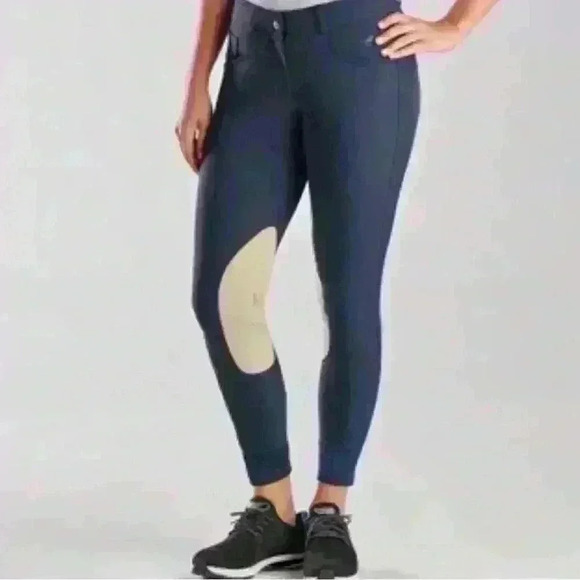 Hadley Mid-Rise Breeches by SmartPak - Knee Patch, Size 30L - Picture 2 of 15